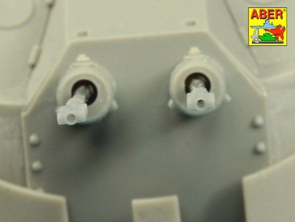 Aber 35L-342 Two German 3cm Flak 103 barrels for &quot;Kugelblitz&quot; tanks / Zestaw dwóch luf 3cm Flak 103 do niemieckieckich przeciwlotniczych czołgów &quot;Kugelblitz&quot; 1/35