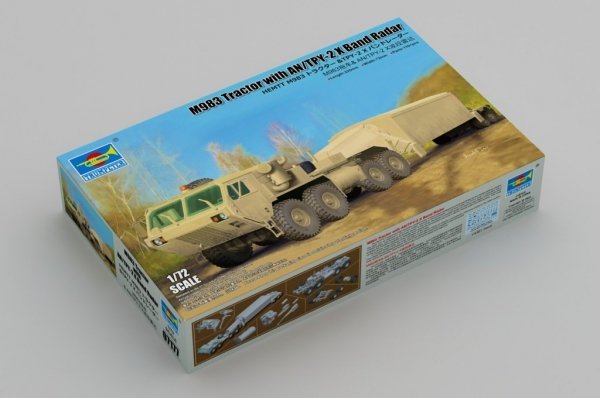 Trumpeter 07177 M983 Tractor &amp; AN/TPY-2 X Band Radar 1/72