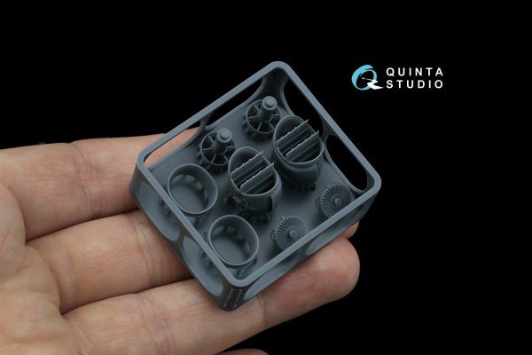 Quinta Studio QT48083 Ka-52/Ка-52М Exhaust Device (Zvezda/Quinta) 1/48