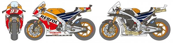 Tamiya 14130 Repsol Honda RC213V 14