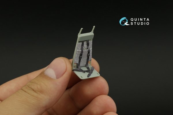 Quinta Studio QR35015 H-60 Family folding seats (Academy), 2 pcs 1/35