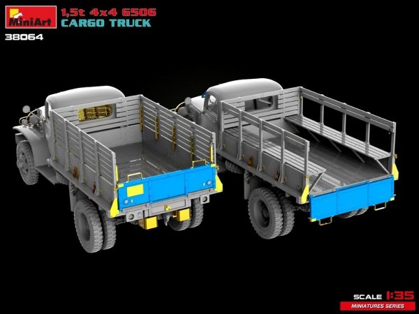 MiniArt 38064 1,5t 4×4 G506 CARGO TRUCK 1/35