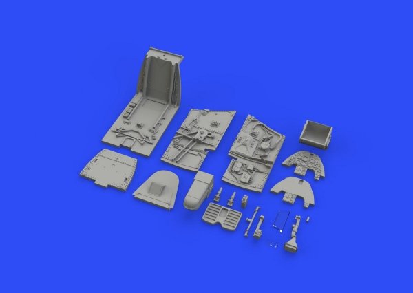 Eduard 648479 Bf 109G-10/ U4 cockpit EDUARD 1/48