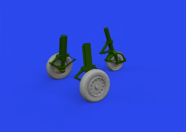 Eduard 648934 J-35 Draken wheels Type 1 HASEGAWA 1/48