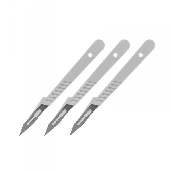 Modelcraft PKN1007-3 Disposable Scalpel Set x 3