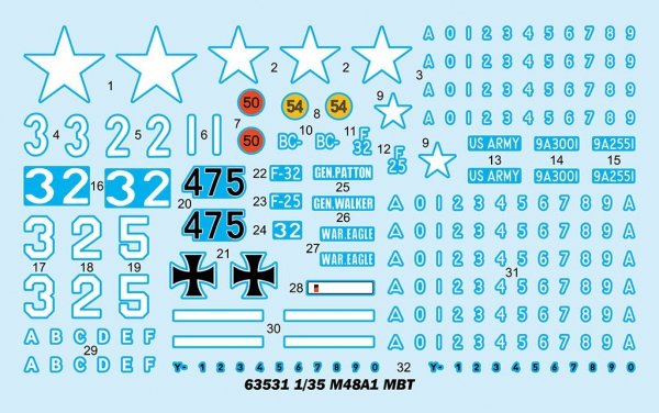 I Love Kit 63531 M48A1 MBT 1/35