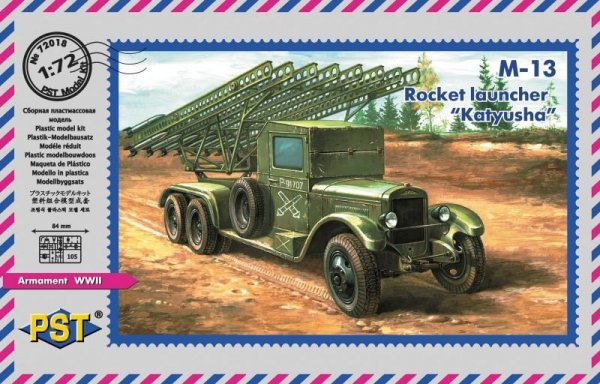 PST 72018 Rocket Launcher M-13 1/72