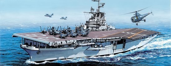 Dragon 7064 U.S.S. Antietam CV-36 1/700