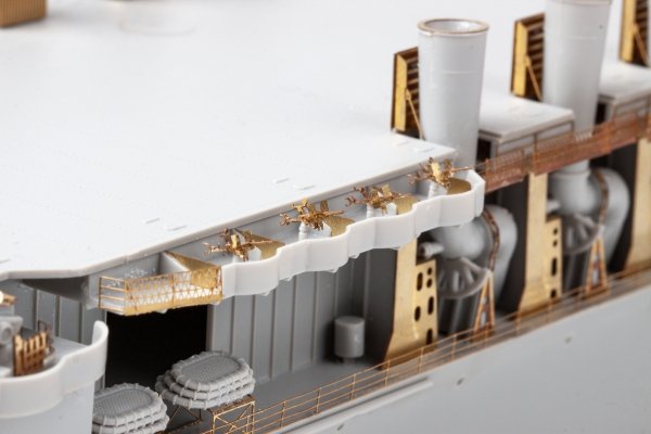 Eduard 53312 USS Ranger CV-4 part 2 TRUMPETER 1/350