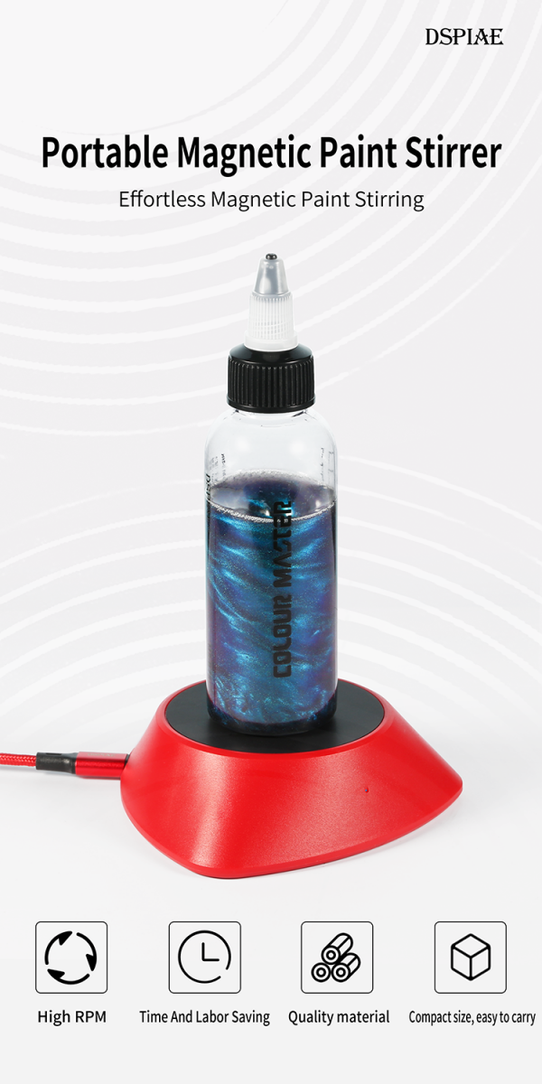 DSPIAE MS-01LE Portable Magnetic Paint Stirrer / mieszadło magnetyczne do farb