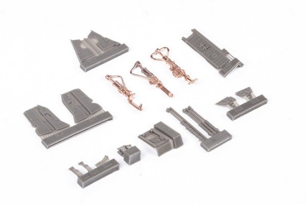 Eduard 648700 F-4B undercarriage legs BRONZE TAMIYA 1/48