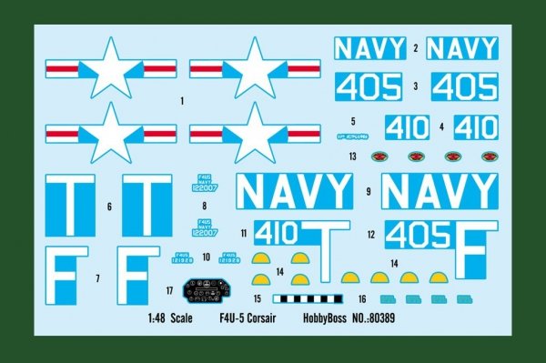 Hobby Boss 80389 F4U-5 Corsair (1:48)