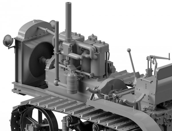 Thunder Model 35400 Russian ChTZ S60 Stalinetz 1/35