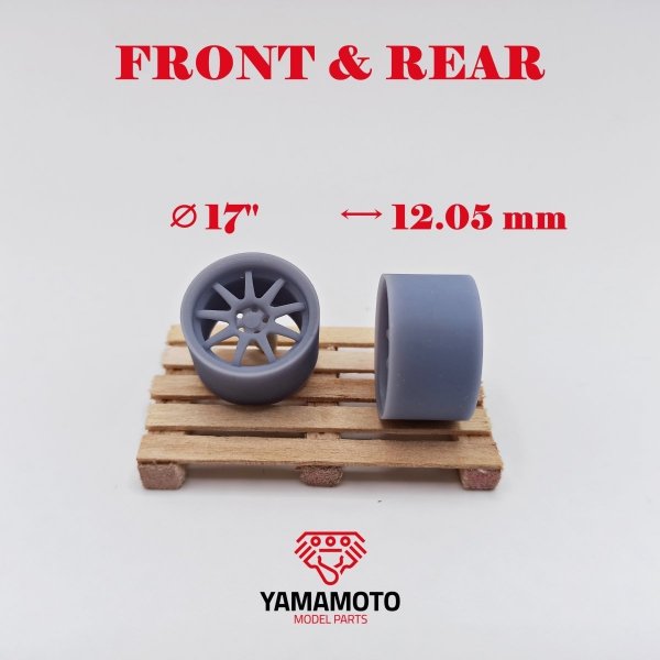 Yamamoto YMPRIM4 Work Emotion XD9 17&quot; 1/24