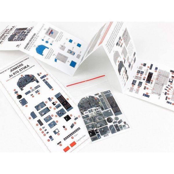 Red Fox Studio QS-24023 Ju 87G Stuka for Trumpeter kit 1/24