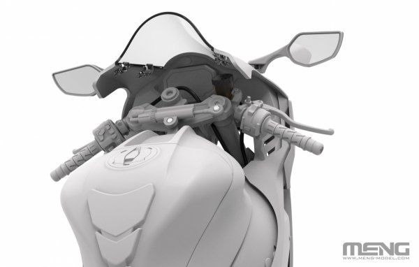 Meng Model MT-008 Kawasaki Ninja ZX-10RR 1/9