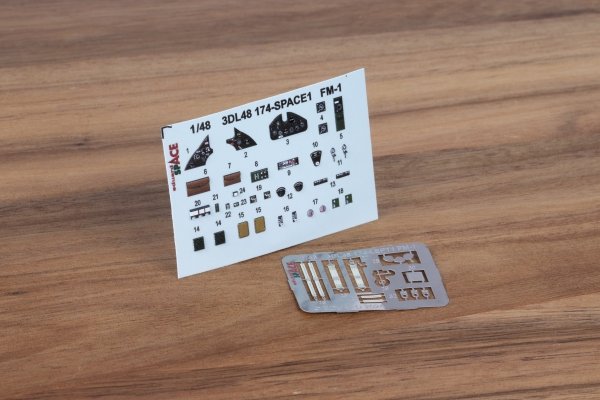 Eduard 3DL48174 FM-1 SPACE TAMIYA 1/48