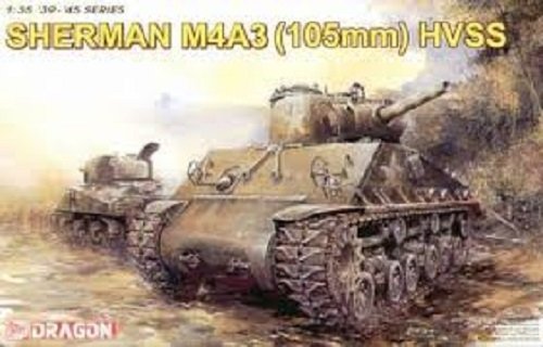 Dragon 6354 Sherman M4A3 (105mm) HVSS (1:35)