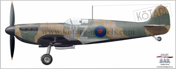 Kotare K32004 Spitfire Mk.Ia Early 1/32