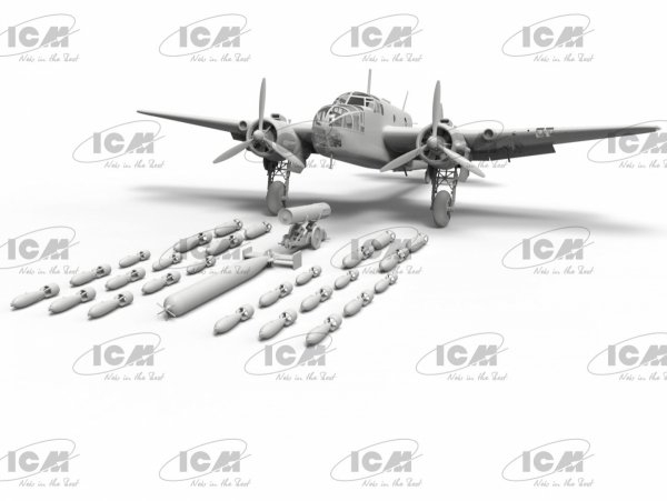 ICM 48314 Bristol Beaufort Mk.I. Bombing raid 1/48