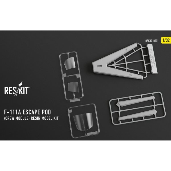 RESKIT RSK32-0001 F-111A Escape Pod (Crew Module) resin model kit (1/32)