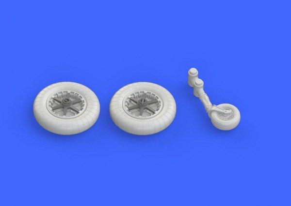 Eduard 648282 Bf 109F wheels EDUARD 1/48