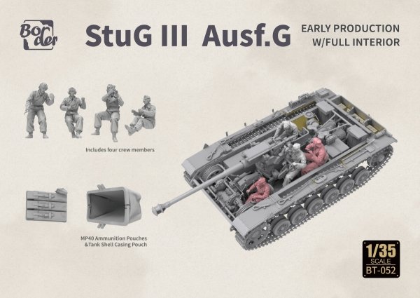 Border Model BT-052 StuG III Ausf. G Early Production Version 1/35