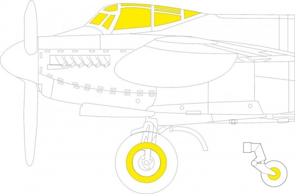 Eduard 644209 Mosquito B Mk. IV LööKplus TAMIYA 1/48