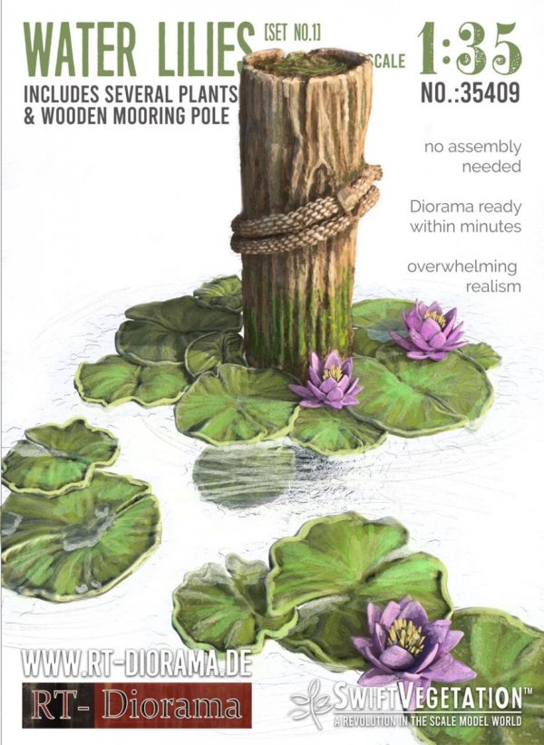 RT-Diorama 35409 Water Lilies Set No.1