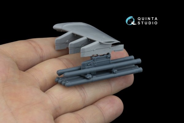 Quinta Studio QT48084 9K121 Vikhr ATGM, six-pack kit (for all kits) 1/48