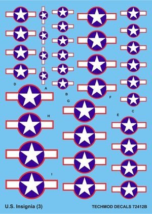 Techmod 72412 - U.S. Insignia (1:72)
