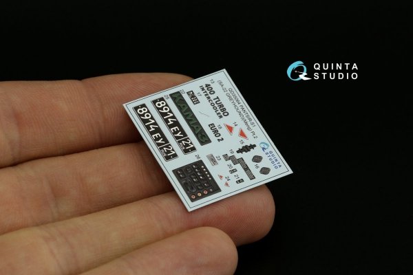 Quinta Studio QD35064 Pantsir-S1 (SA-22 Greyhound) 3D-Printed &amp; coloured Interior on decal paper (Meng) 1/35