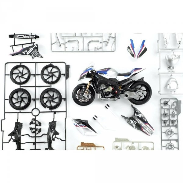 Meng Model MT-004S BMW HP4 Race Pre-coloured 1/9