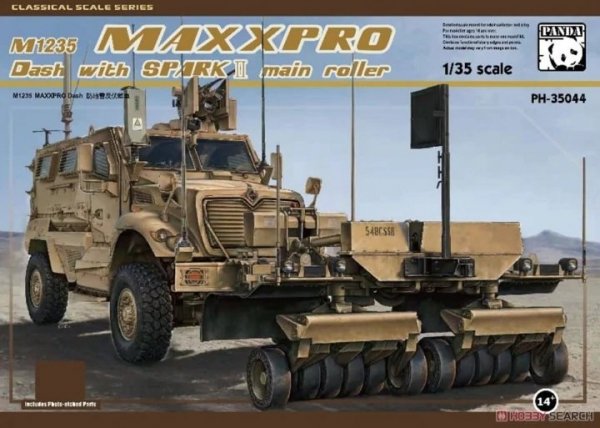 Panda Hobby 35044 M1235 MaxxPro Dash w/SparkII Mine Roller 1/35