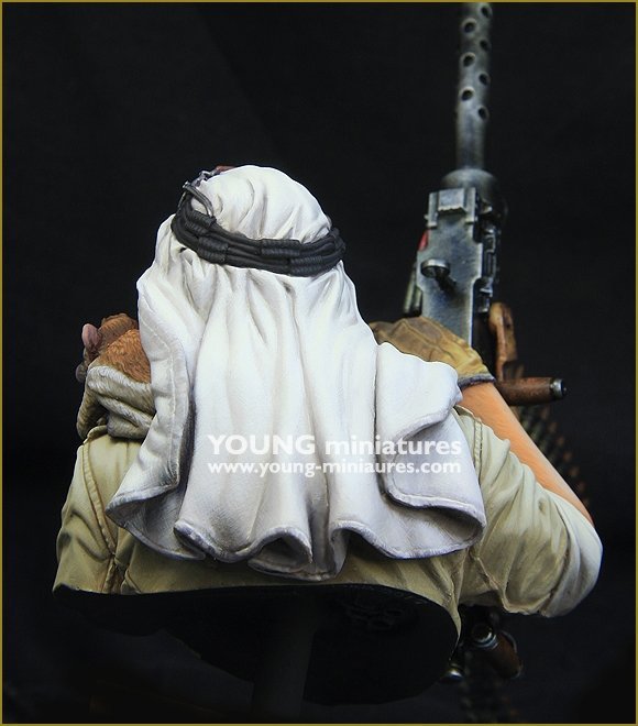 Young Miniatures YM1867 BRITISH SAS JEEP GUNNER North Africa 1941 1/10