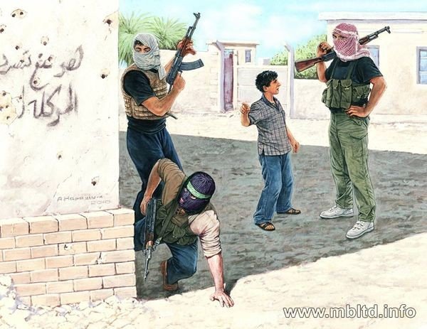 Master Box 3576 Iraq kit 2 (Iraqian insurgents) (1:35)