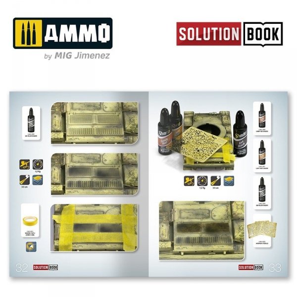 Ammo of Mig 6524 Solution Book. How to use shaders to create weathering effects &amp; other techniques