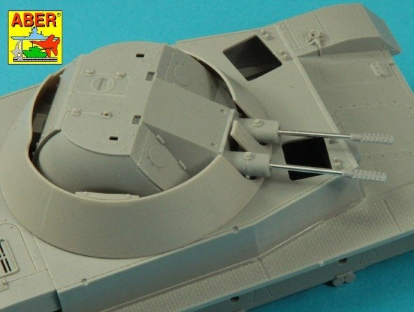 Aber 35L-342 Two German 3cm Flak 103 barrels for &quot;Kugelblitz&quot; tanks / Zestaw dwóch luf 3cm Flak 103 do niemieckieckich przeciwlotniczych czołgów &quot;Kugelblitz&quot; 1/35