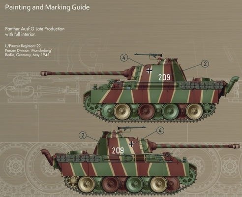 Das Werk DW35041 Panther Ausf.G Late Production SUPER BLITZ 1/35
