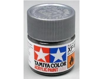 Tamiya XF16 Flat Aluminum (81716) Acrylic paint 10ml