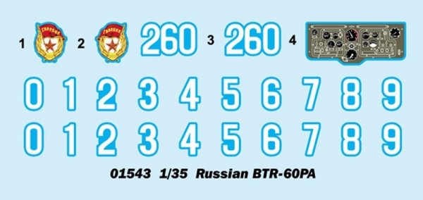 Trumpeter 01543 Russian BTR-60PA (1:35)