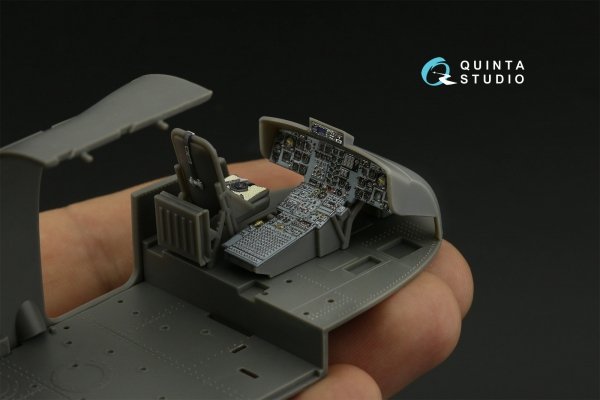 Quinta Studio QD48430 Westland Sea King HAS.5 3D-Printed &amp; coloured Interior on decal paper (Airfix) 1/48