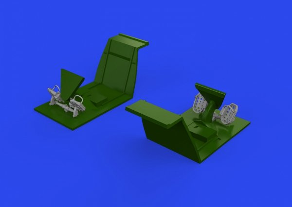 Eduard 632193 Bf 109E rudder pedals late PRINT 1/32