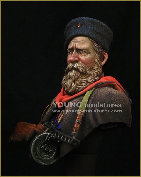 Young Miniatures YM1858 RUSSIAN COSSACK WWII 1/10