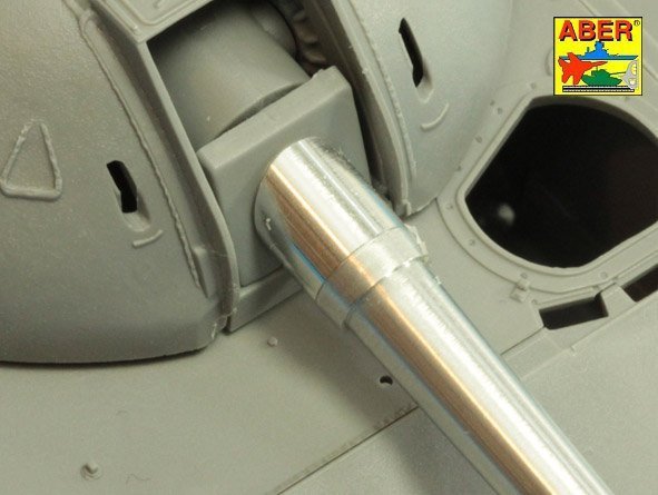 Aber 35L-255 Israeli 105 mm M-68 tank barrel for TIRAN 4 Sh 1:35