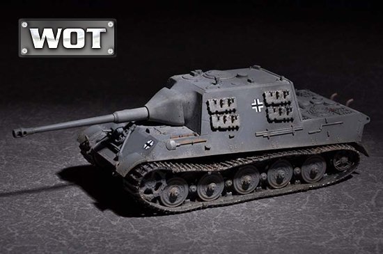 Trumpeter 07166 German JagdTiger with 88mm /L71 1/72