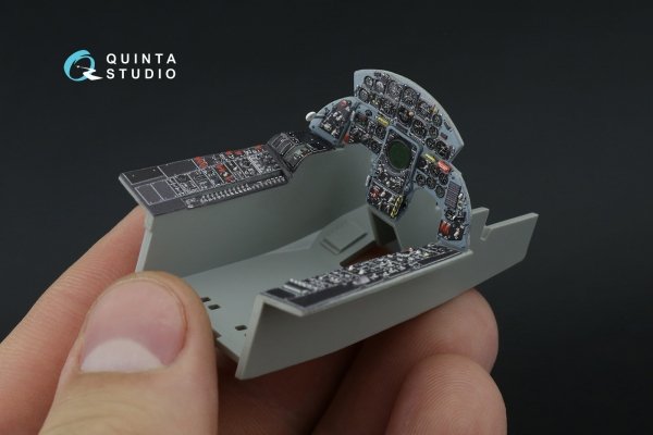 Quinta Studio QD32246 F-104A 3D-Printed &amp; coloured Interior on decal paper (Italeri) 1/32