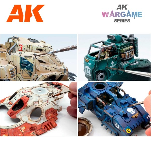 AK Interactive AK14205 EXTREME RUST WASH – WARGAME SERIES 35ml