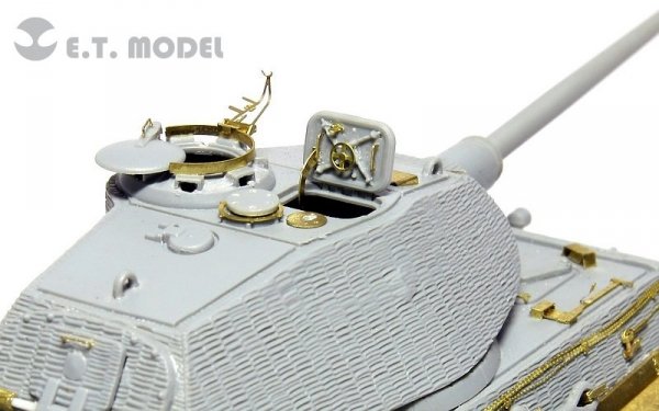 E.T. Model E72-020 WWII German KING TIGER (Porsche Turret) For DRAGON 7254 1/72