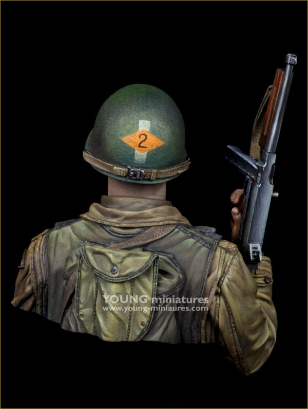 Young Miniatures YM1898 US 2nd Ranger Battalion - Normandy 1944 1/10
